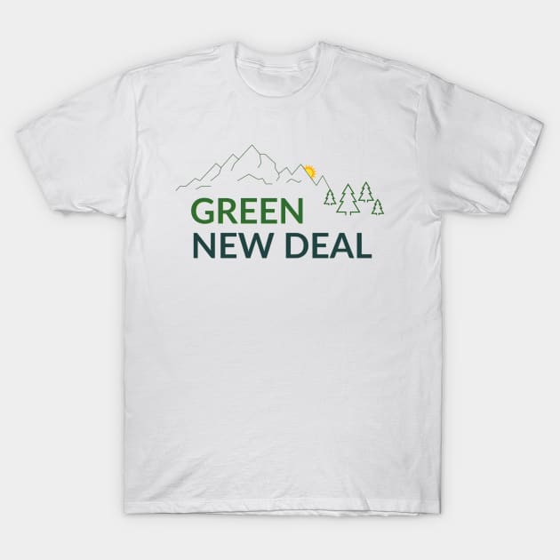 Green New Deal T-Shirt by Shelly’s
